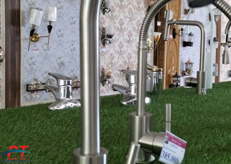 Vòi chén nóng lạnh số 6 phi 24 - Tay đũa